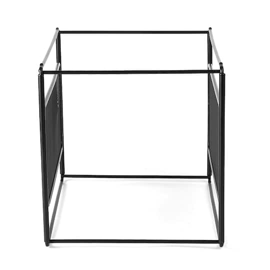 Mind Reader Black Desktop File Organizer Box